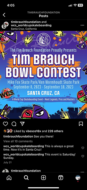 Image of the contest flyer.