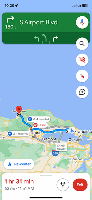 Picture of my directions.